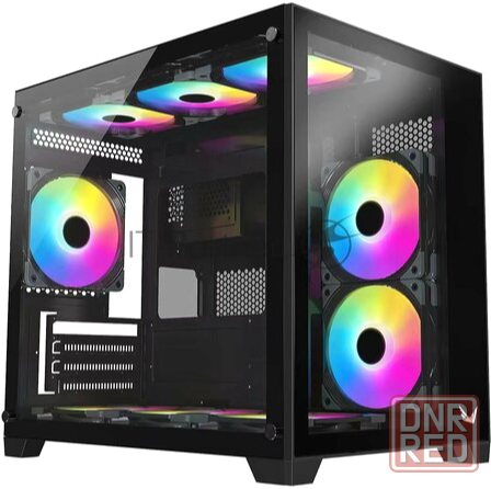 Корпус Formula Crystal Z5 черный без бп Matx 1x120mm 2xusb2.0 1xusb3.0 Audio Bott Psu (арт-4186) Макеевка - изображение 1
