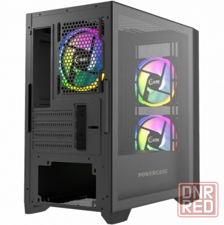 Корпус Powercase Alisio Micro Z3b Argb, черный (Camzb-A3) (арт-8449) Макеевка - изображение 3