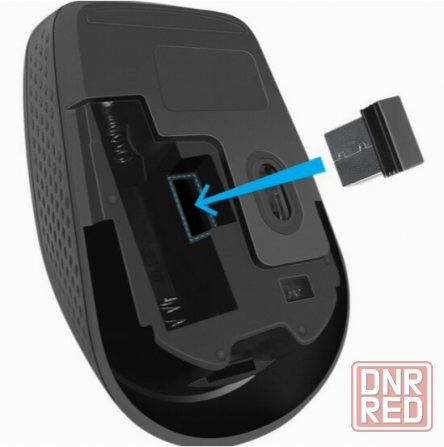 Мышь Defender Tiana Mb-055 1000dpi, черный (52055), беспроводная (арт-2099) Макеевка - изображение 3