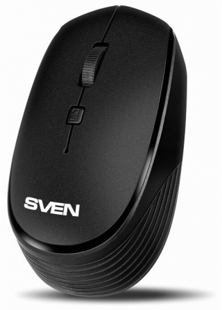 Мышь Sven Rx-210w оптическая, 1400dpi, чёрная, беспроводная (арт-4696) Макеевка