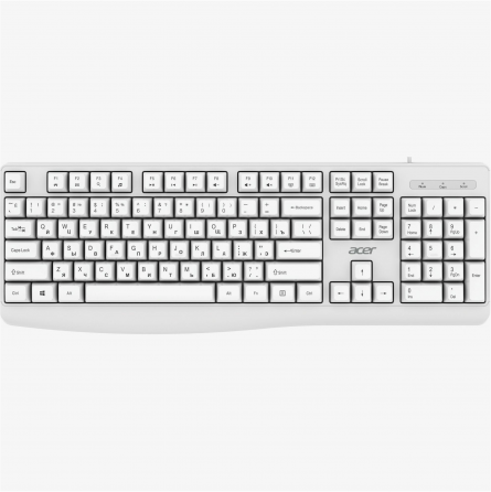 Клавиатура Acer Okw301 белый (Zl. Kbdcc.01b) (арт-2713) Макеевка