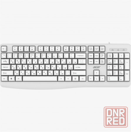 Клавиатура Acer Okw301 белый (Zl. Kbdcc.01b) (арт-2713) Макеевка - изображение 3