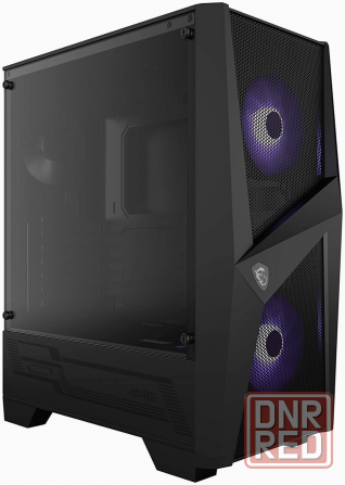 Корпус Atx Msi Mag Forge 100m без бп чёрный (арт-4709) Макеевка - изображение 1