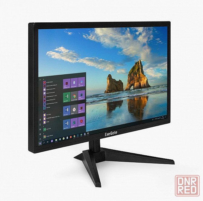 Монитор 21.5" Exegate Eb2200a (Va Led Grade A+, Fhd, 1920x1080@75гц, 16:9 200cd/M2 3000:1 178 /178 5 Макеевка - изображение 1