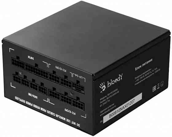 Блок питания 1000w Bloody Bd-Ps1000g, 80+ Gold (арт-7779) Макеевка
