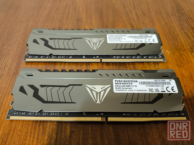 Patriot Viper Steel 16GB Kit DDR4-3200 CL16 Донецк - изображение 1