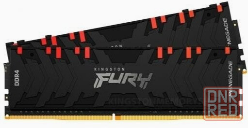 Оперативная память 16gb Kingston Fury Renegade Rgb Ddr4 3600mhz (Kf436c16rbak2/16) (2x8gb Kit) (арт- Макеевка - изображение 4