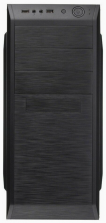 Корпус Foxline Fl-815-Fz450r Miditower 450 вт Atx цвет черный Fl-815-Fz450r (арт-2839) Макеевка