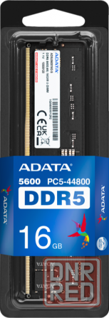 Оперативная память Ddr5 16gb (Pc5-44800) 5600mhz Adata Ad5u560016g-S (арт-9773) Макеевка - изображение 3
