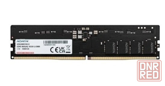 Оперативная память Ddr5 16gb (Pc5-44800) 5600mhz Adata Ad5u560016g-S (арт-9773) Макеевка - изображение 1