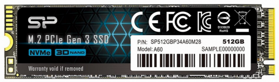 Ssd диск Silicon Power Siliconpower M.2 P34a60-Series 512 Gb Pci-E 3.0 X4 3d Nand (Sp512gbp34a60m28) Макеевка