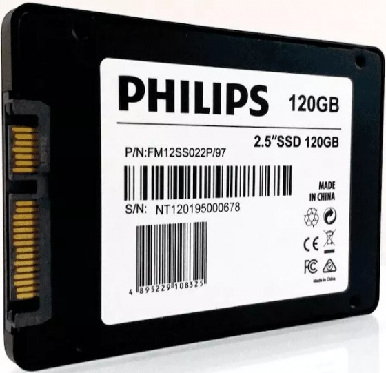 Накопитель Ssd 120gb Philips (Fm12ss022p/97) (арт-9843) Макеевка