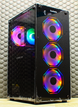 Игровой компьютер Byte-Infernodrive | Intel Core I3-10100f | 500w | Ssd 480gb | Ddr4 16gb | Geforce Макеевка