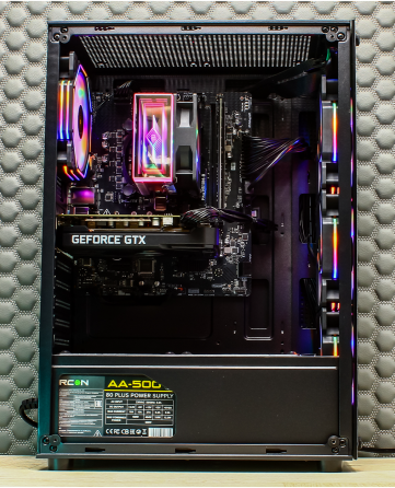 Игровой компьютер Byte-Infernodrive | Intel Core I3-10100f | 500w | Ssd 480gb | Ddr4 16gb | Geforce Макеевка