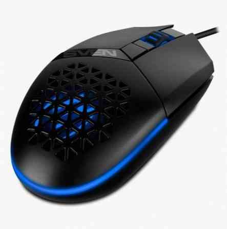 Игровая мышь Sven Rx-G735, 4000dpi, черный, Sv-021467, проводная (арт-3555) Макеевка