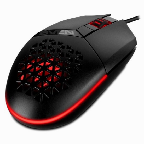 Игровая мышь Sven Rx-G735, 4000dpi, черный, Sv-021467, проводная (арт-3555) Макеевка