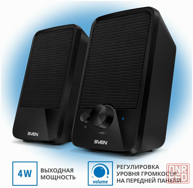 Компьютерная акустика Sven 312, 4 ватт, питание от Usb, Jack 3,5 (арт-5760) Макеевка - изображение 4