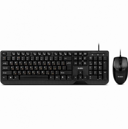 Комплект клавиатура и мышь Sven Kb-S330c черный (Sv-017309) (арт-7100) Макеевка