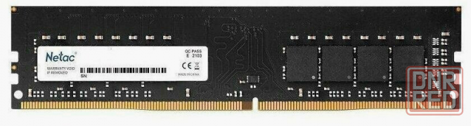 Оперативная память Dimm Ddr4 Pc4-25600 Netac Ntbsd4p32sp-08j, 1х8 гб, 1.2 в кол-во модулей: 1, часто Макеевка - изображение 3