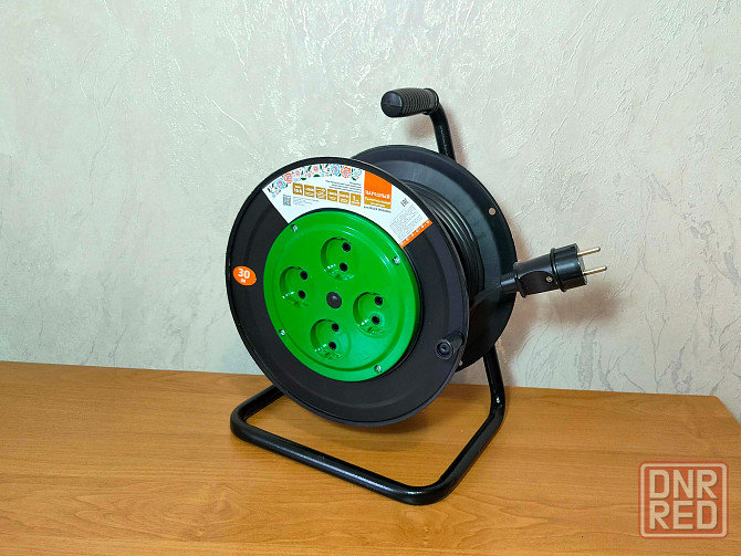 Удлинитель на катушке 30 м 3500 Вт Донецк - изображение 1