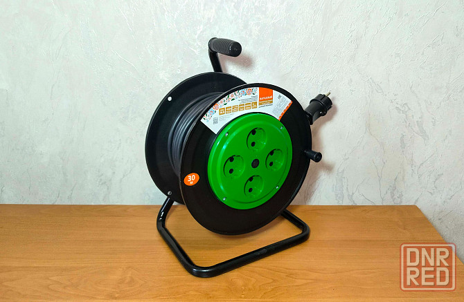 Удлинитель на катушке 30 м 3500 Вт Донецк - изображение 2