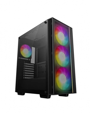Корпус Deepcool Matrexx 55 V4 Mesh черный без бп Atx 7x120mm 2x140mm 2xusb3.0 Audio Bott Psu (арт-51 Макеевка