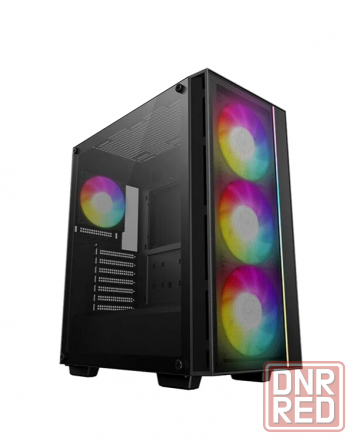 Корпус Deepcool Matrexx 55 V4 Mesh черный без бп Atx 7x120mm 2x140mm 2xusb3.0 Audio Bott Psu (арт-51 Макеевка - изображение 1