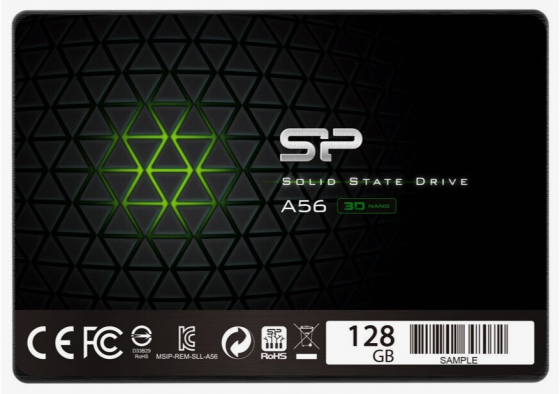 Ssd диск Silicon Power 2.5" Ace A56 128гб Sata (Sp128gbss3a56b25) (арт-9420) Макеевка