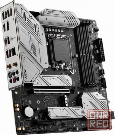 Материнская плата Msi Mag B760m Mortar Wifi Ii Matx Lga1700 4ddr5 Pci-Ex16 Pci-Ex4 3m.2 4sata3 Usb3. Макеевка - изображение 4