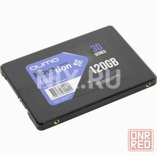Твердотельный накопитель Ssd 120gb Qumo Novation Tlc 3d 2.5" 550/450 Mb/S, Mas1102a, Tbw 250tb (Q3dt Макеевка - изображение 2