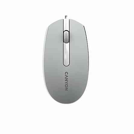 Мышь Canyon M-10, темно-серый (Cne-Cms10dg) оптический, 1000 Dpi, Usb, проводная (арт-8751) Макеевка