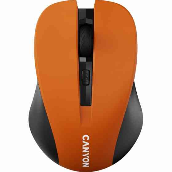 Мышь Canyon Mw-1 (Cne-Cmsw1o), 1200dpi, 1903777, оранжевая, беспроводная (арт-7454) Макеевка