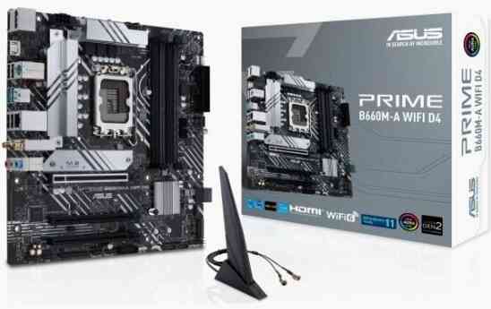 Материнская плата Asus Prime B660m-A Wifi D4 (Lga1700, Matx) (арт-9236) Макеевка
