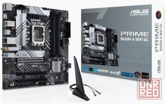 Материнская плата Asus Prime B660m-A Wifi D4 (Lga1700, Matx) (арт-9236) Макеевка - изображение 1
