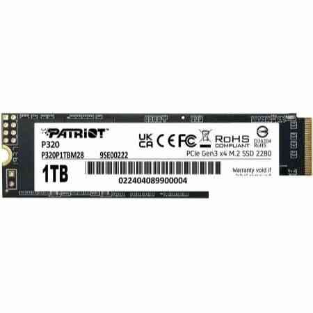 Твердотельный накопитель Ssd Patriot P320 1tb P320p1tbm28, M.2 2280, Pci Express 3.0 X4 (арт-2301) Макеевка