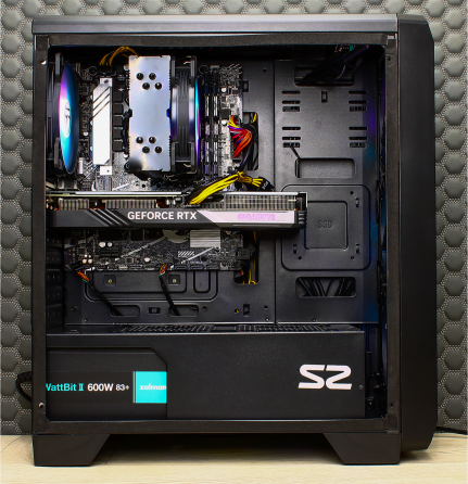Игровой компьютер Byte-Darkfury | Intel Core I5-12400f (6ядер/12потоков) | 600w | Ssd 1920гб | 16gb Макеевка