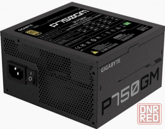 Блок питания Gigabyte Gp-P750gm 750w, 80+ Gold, черный (арт-5751) Макеевка - изображение 3