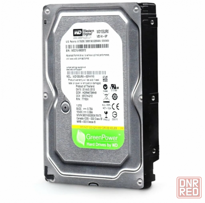 Жесткий диск Western Digital Av-Gp 1тб Wd10eurx (арт-8116) Макеевка - изображение 3