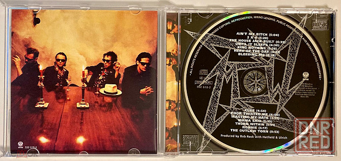 Metallica - 1996 "Load", компакт-диск | CD (Vertigo, 532 618-2), Germany | Германия Донецк - изображение 3