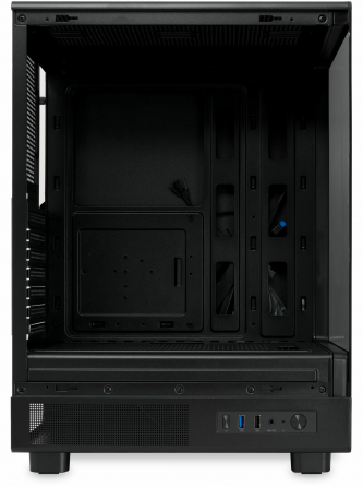 Корпус для пк без бп Hspd F510 Black (F510-Tgbk) (арт-4035) Макеевка