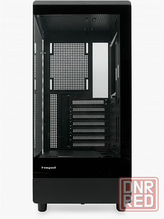 Корпус для пк без бп Hspd F510 Black (F510-Tgbk) (арт-4035) Макеевка - изображение 2