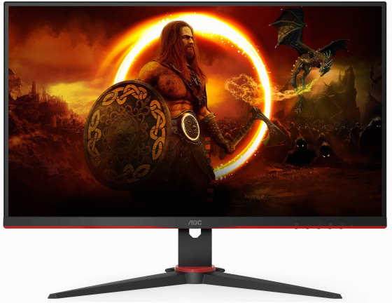 Монитор 23.8" Aoc Gaming 24g2sae, 1920х1080, 165 гц, Va, черный/красный (24g2sae/Bk) (арт-2023) Макеевка