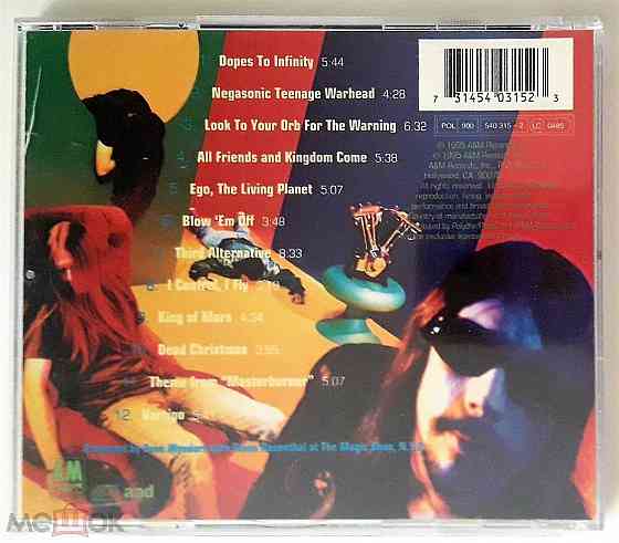 Monster Magnet - 1995 "Dopes To Infinity", CD (A&M Records, 540 315-2, Repress), Великобритания / UK Донецк