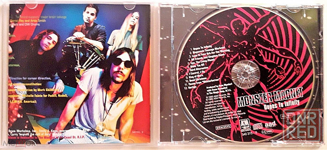 Monster Magnet - 1995 "Dopes To Infinity", CD (A&M Records, 540 315-2, Repress), Великобритания / UK Донецк - изображение 3