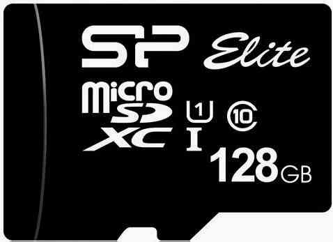 Флеш карта Microsdxc 128gb Class10 Silicon Power Sp128gbstxbv1v20sp Elite + Adapter (арт-5357) Макеевка