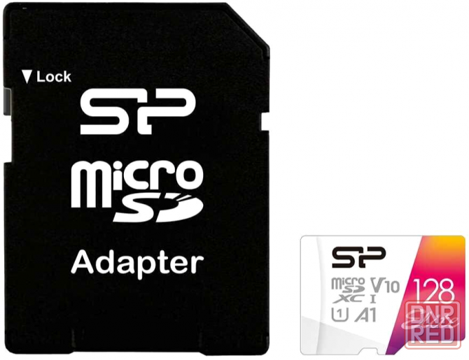 Флеш карта Microsdxc 128gb Class10 Silicon Power Sp128gbstxbv1v20sp Elite + Adapter (арт-5357) Макеевка - изображение 2