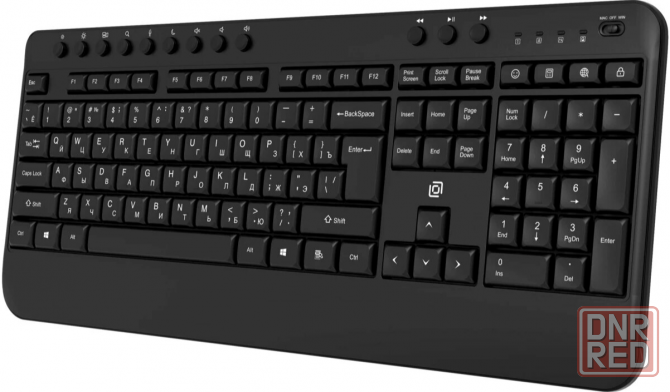 Клавиатура беспроводная Oklick K257w Black (2070286) (арт-6393) Макеевка - изображение 3