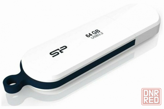 Usb Flash накопитель 64gb Silicon Power Blaze B32 White (Sp064gbuf3b32v1w) (арт-5731) Макеевка - изображение 1