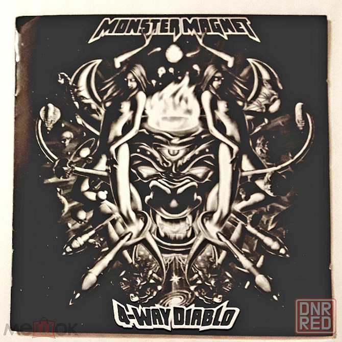Monster Magnet - 2007 "4-Way Diablo", компакт-диск | CD, неофициальное издание, Россия Донецк - изображение 1