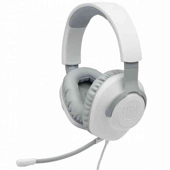 Игровые наушники Jbl Quantum 100 White (Jblquantum100wht) (арт-3987) Макеевка